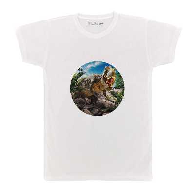 تی شرت بچگانه پرمانه طرح دایناسور کد pmt.4219