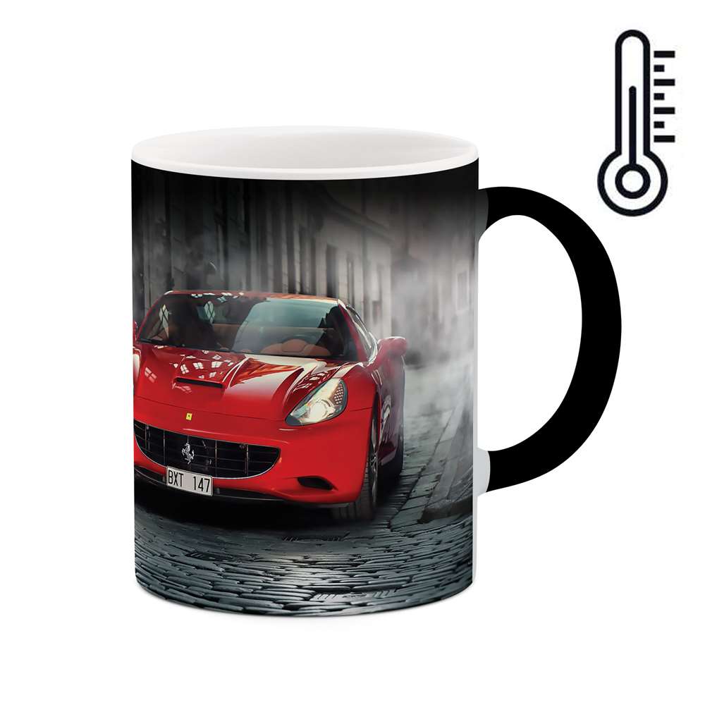 ماگ حرارتی طرح ماشین فراری مدل mgh10089