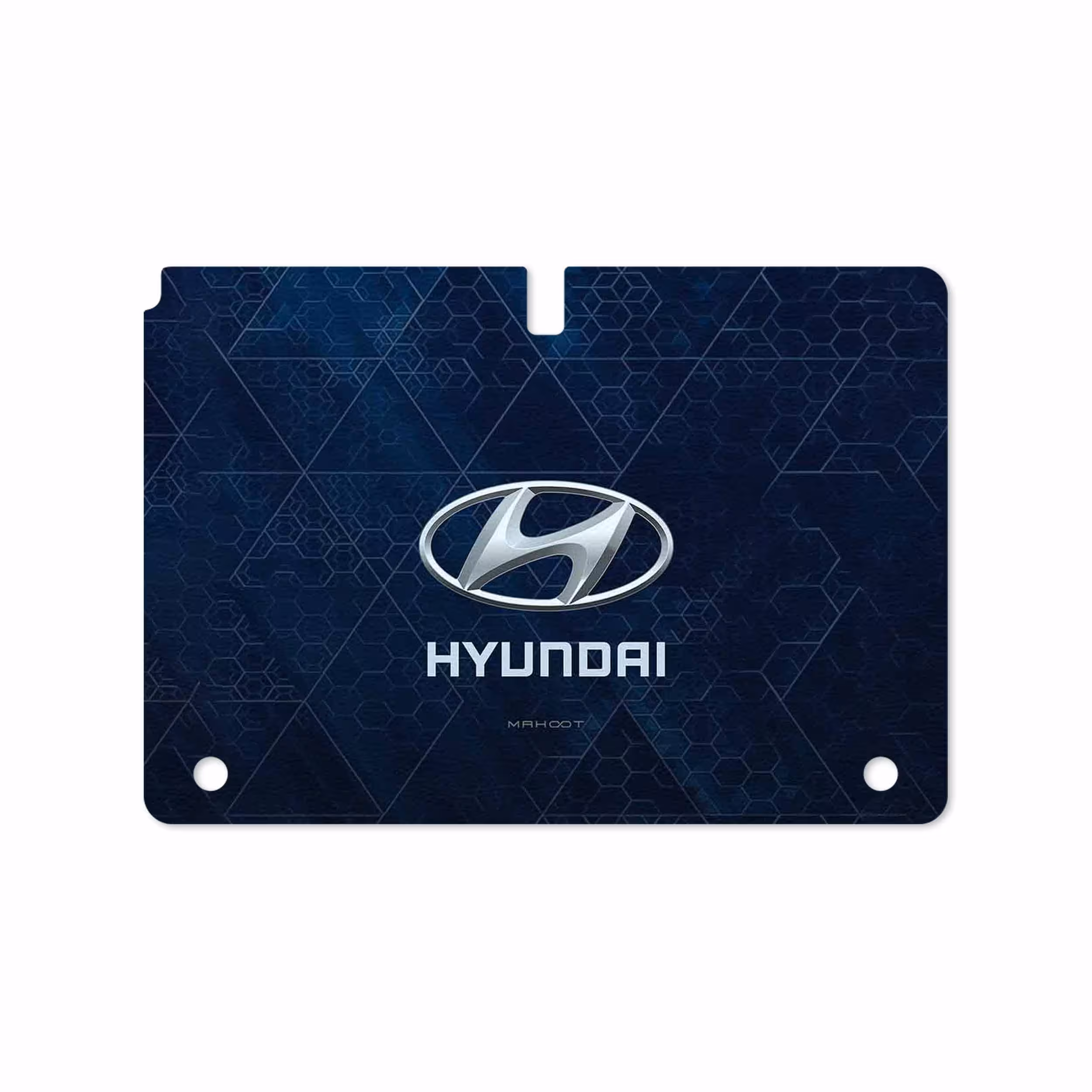 برچسب پوششی ماهوت مدل Hyundai-Logo مناسب برای تبلت سامسونگ Galaxy Note 10.1 2012 N8010