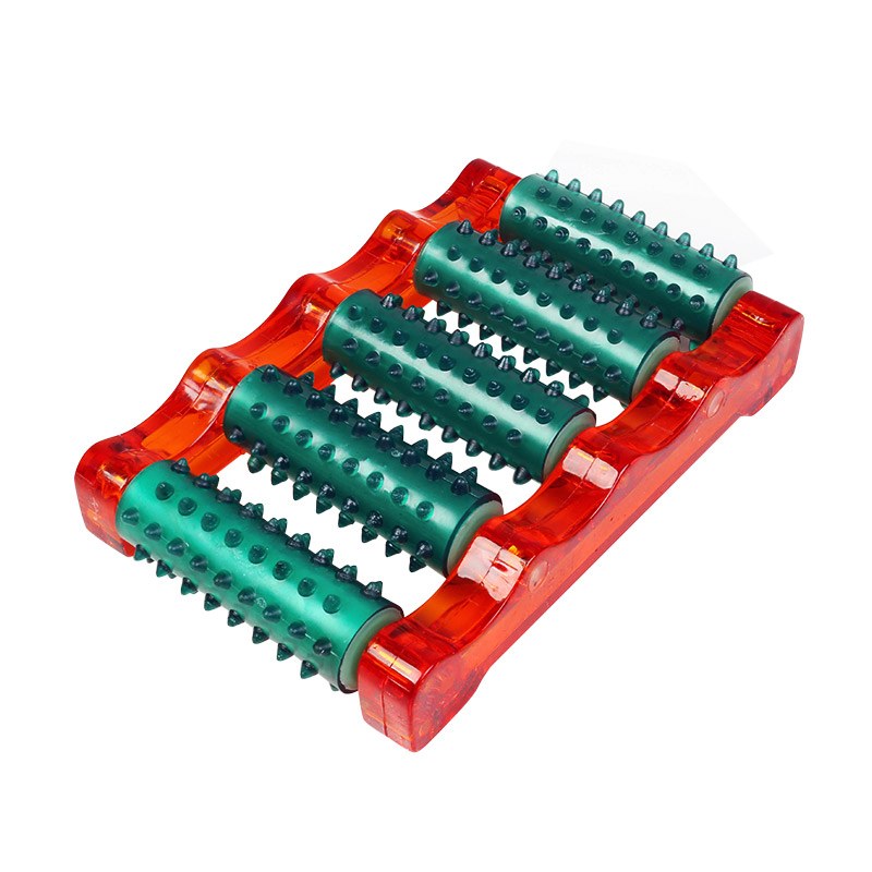 ماساژور کف پا مدل مهره ای غلطکی دندانه ای افزایش دهنده گردش خون و توانبخشی