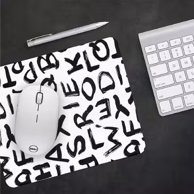 ماوس پد طرح حروف کد 3393