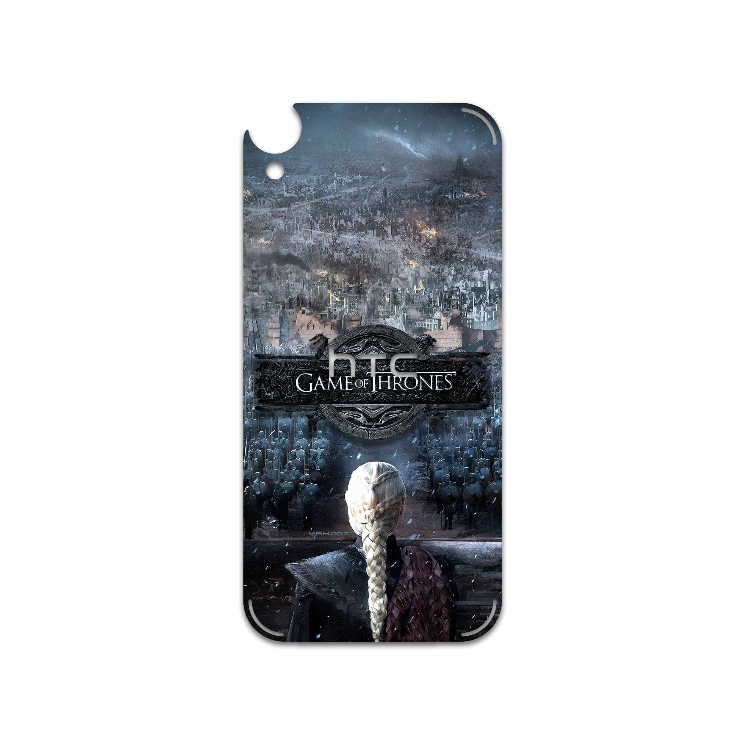 برچسب پوششی ماهوت مدل Game of Thrones مناسب برای گوشی موبایل اچ تی سی Desire 820
