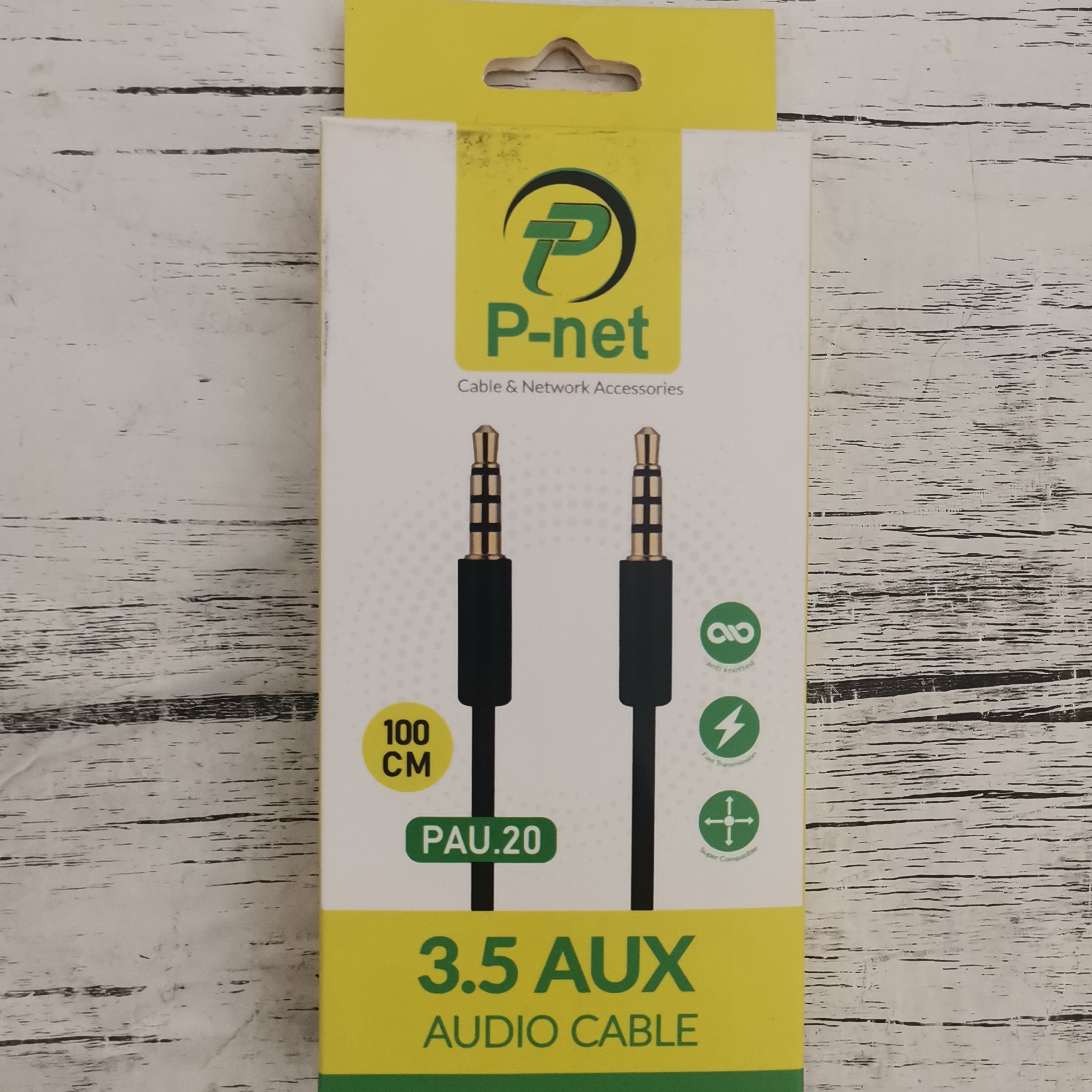 کابل Aux مارک p-net کیفیت صدا عالی رابط بین ضبط ماشین و گوشی