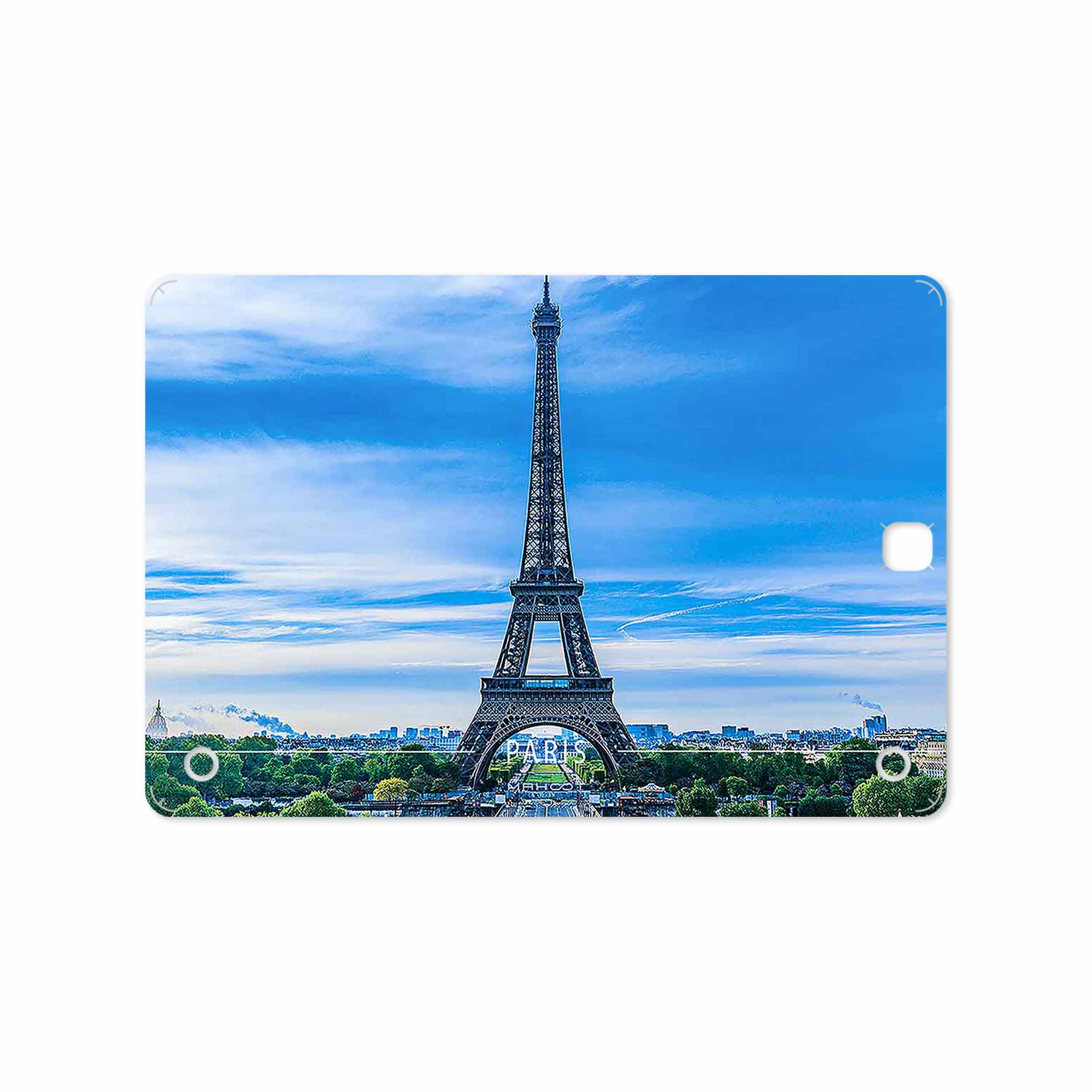 برچسب پوششی ماهوت مدل Paris City مناسب برای تبلت سامسونگ Galaxy Tab A 9.7 2015 T555