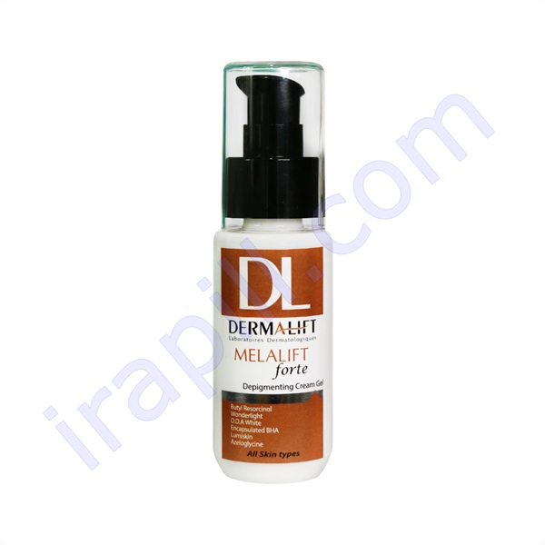 کرم ژل روشن کننده انواع پوست درمالیفت  50 میلی لیتر