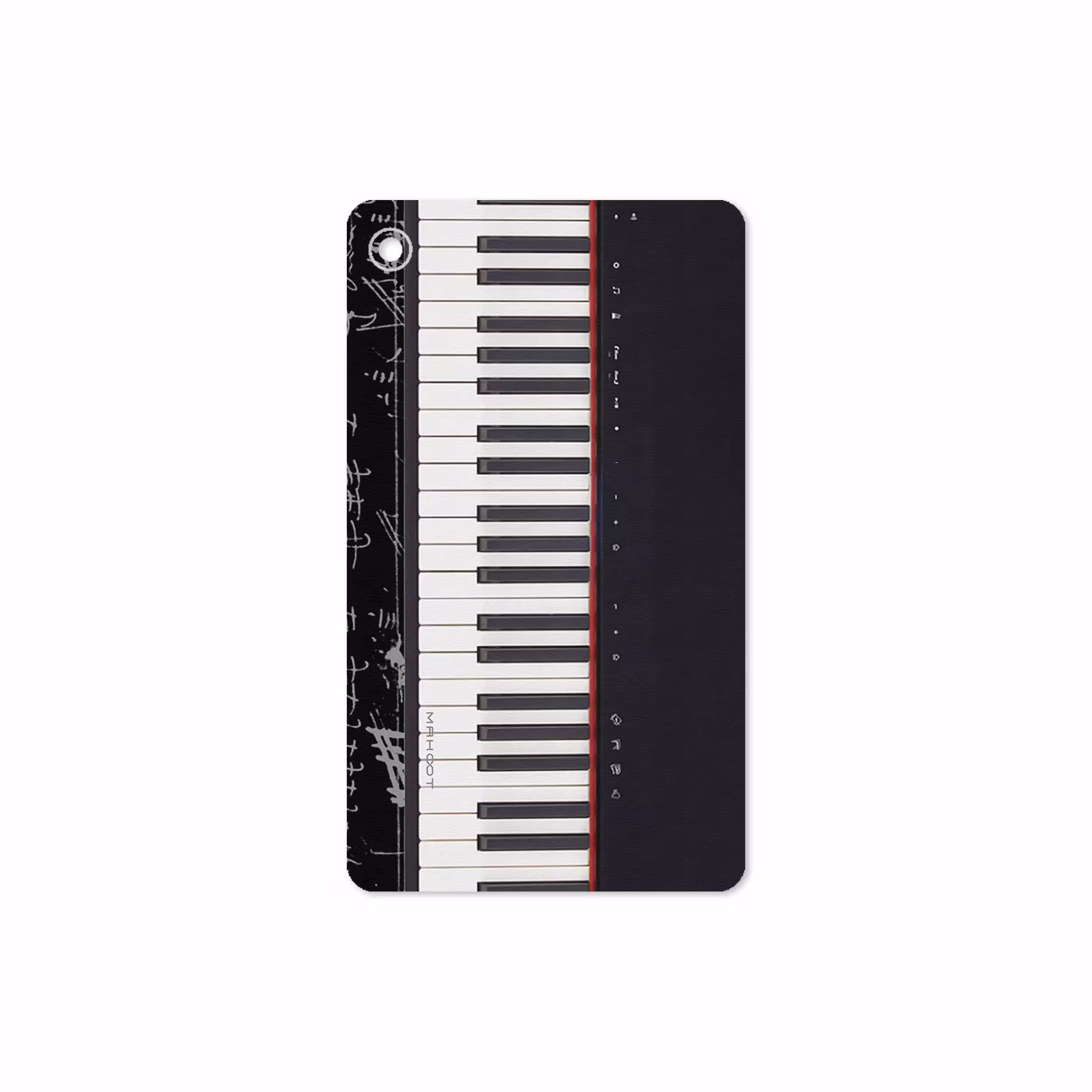 برچسب پوششی ماهوت مدل Piano-Instrument مناسب برای تبلت لنوو Tab M7 2019