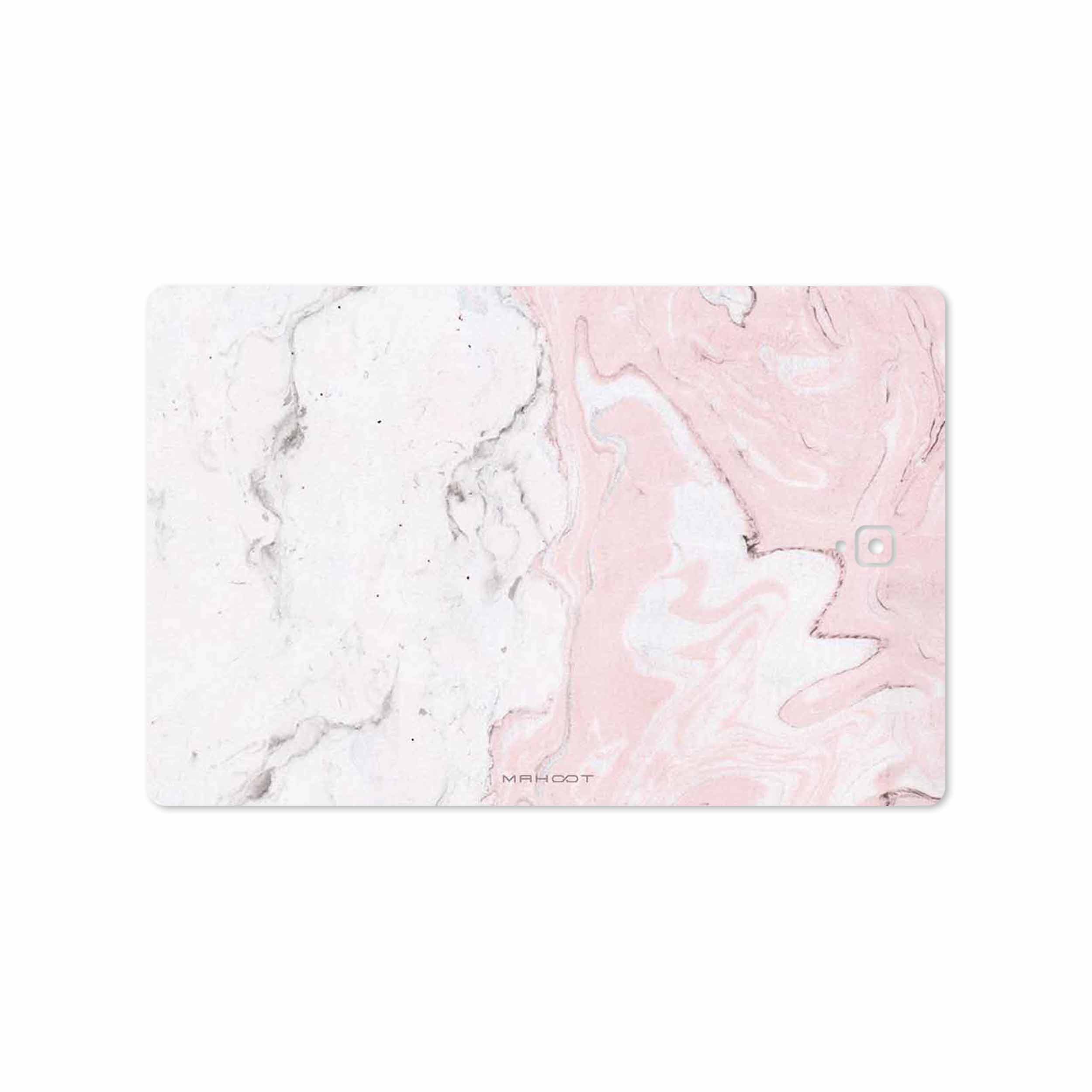 برچسب پوششی ماهوت مدل Blanco-Pink-Marble مناسب برای تبلت سامسونگ Galaxy Tab S3 9.7 2017 T820