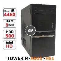 کامپیوتر ASUS H81M-C Core i5 4460 رم 8