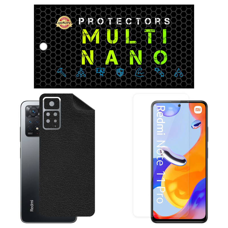 محافظ صفحه نمایش مولتی نانو مدل X-SFL مناسب برای گوشی موبایل شیائومی Redmi Note 11 Pro به همراه برچسب پوششی | کالا برتری