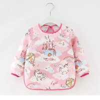 پیشبند آستین دار کودک just one | سیسمونی بدو نی نی