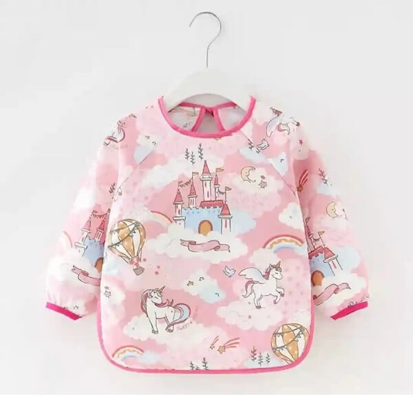 پیشبند آستین دار کودک just one | سیسمونی بدو نی نی