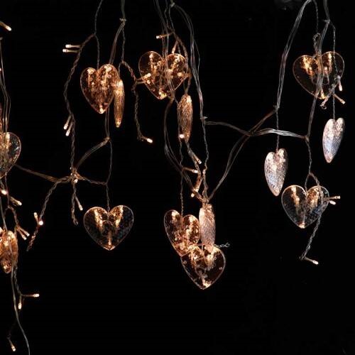 ریسه طرح قلب آفتابی 4 متری