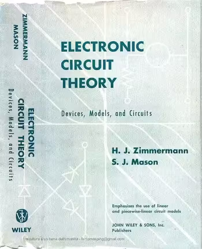 󾕇 دانلود کتاب Electronic Circuit Theory, Device, Model, And Circuits, 1959 - دانلود کتاب های دانشگاهی