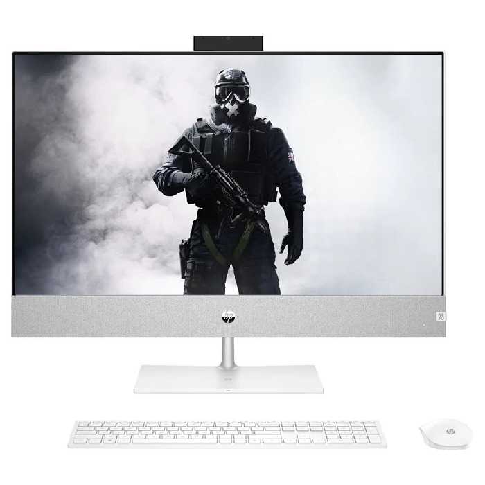 کامپیوتر All In One اچ پی 27 اینچی مدل Pavilion 27 CA1055t - A پردازنده Core i7 - 12700T رم 16GB حافظه 1TB SSD گرافیک 4GB - فروشگاه اینترنتی سیب سبز