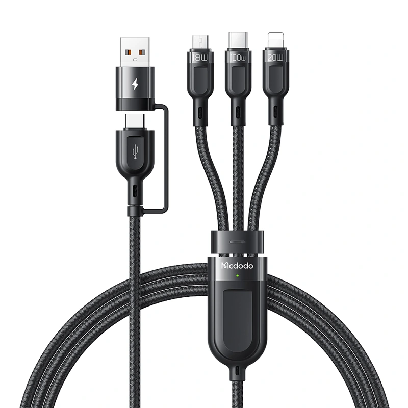 کابل شارژ 5 کاره 100 وات از برند مک دودو MC DODO CA-8800