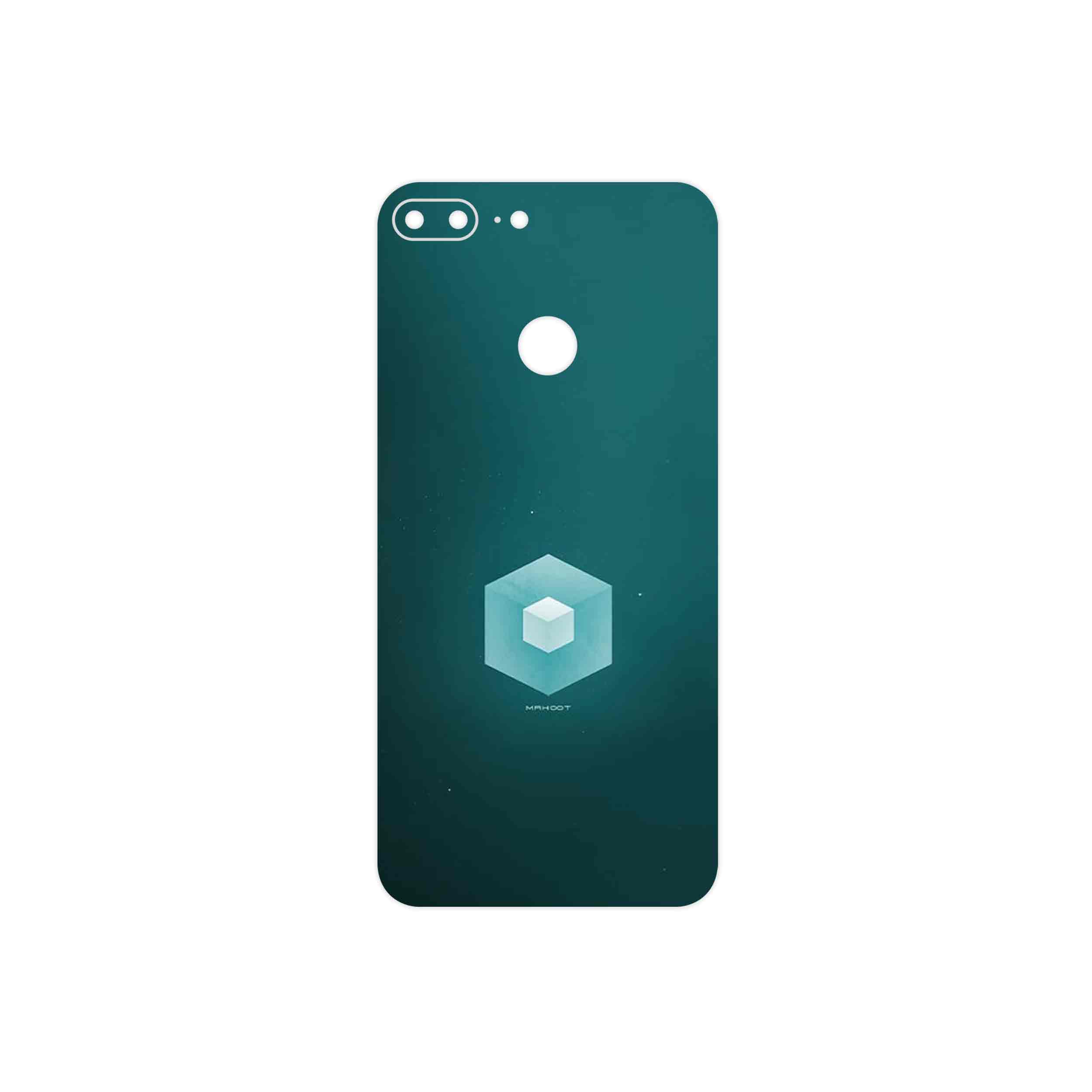 برچسب پوششی ماهوت مدل Minimal Cube icon مناسب برای گوشی موبایل آنر 9 Lite