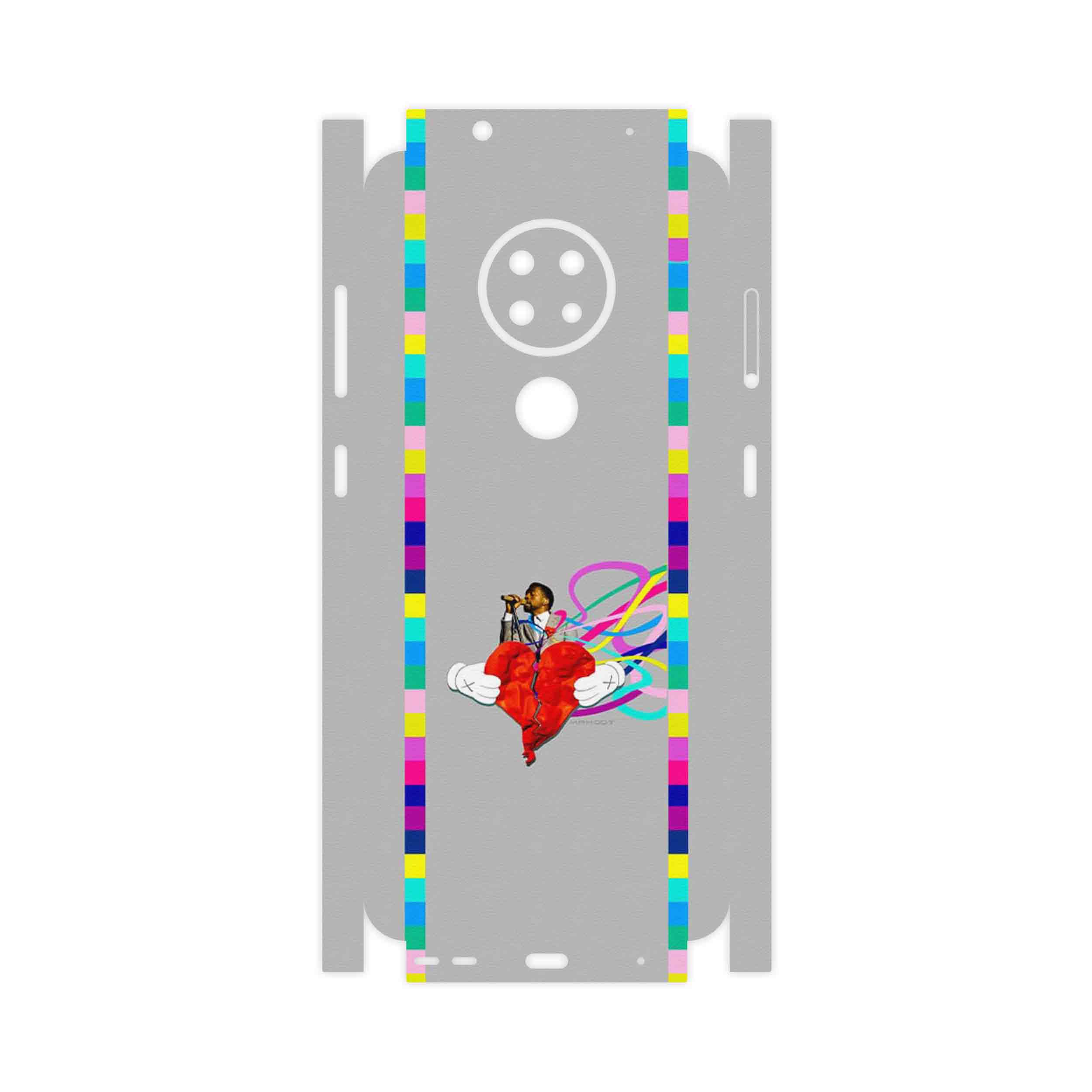 برچسب پوششی ماهوت مدل Collage of Heartbreak-FullSkin مناسب برای گوشی موبایل نوکیا 7.2