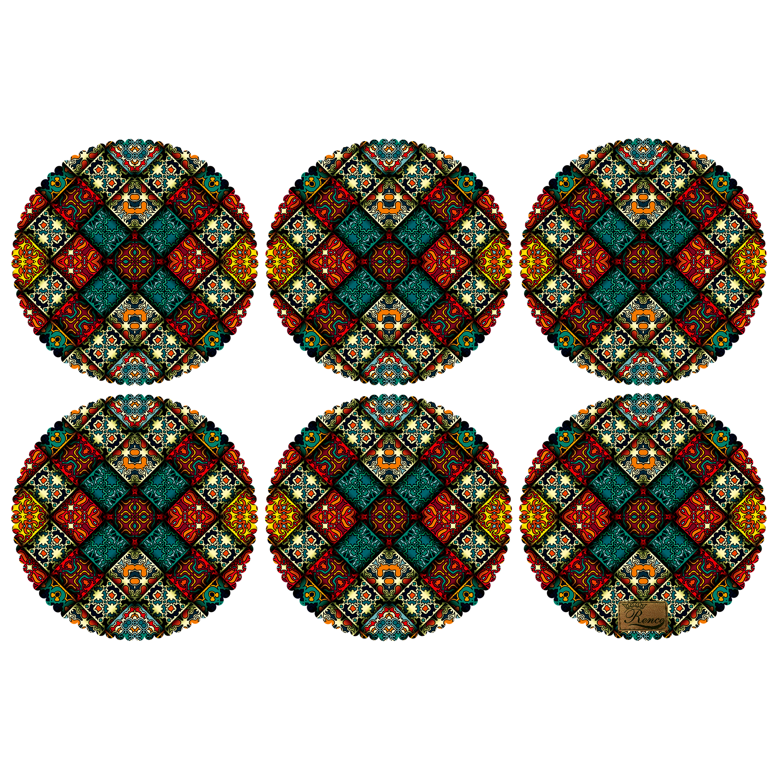 زیربشقابی رنس مدل UU2-42078 بسته 6 عددی