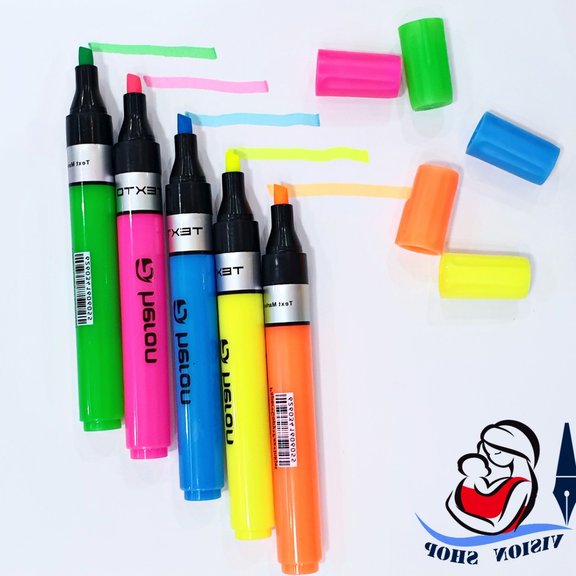 ماژیک هایلایتر یا علامت زن پلیکان در رنگ های مختلف