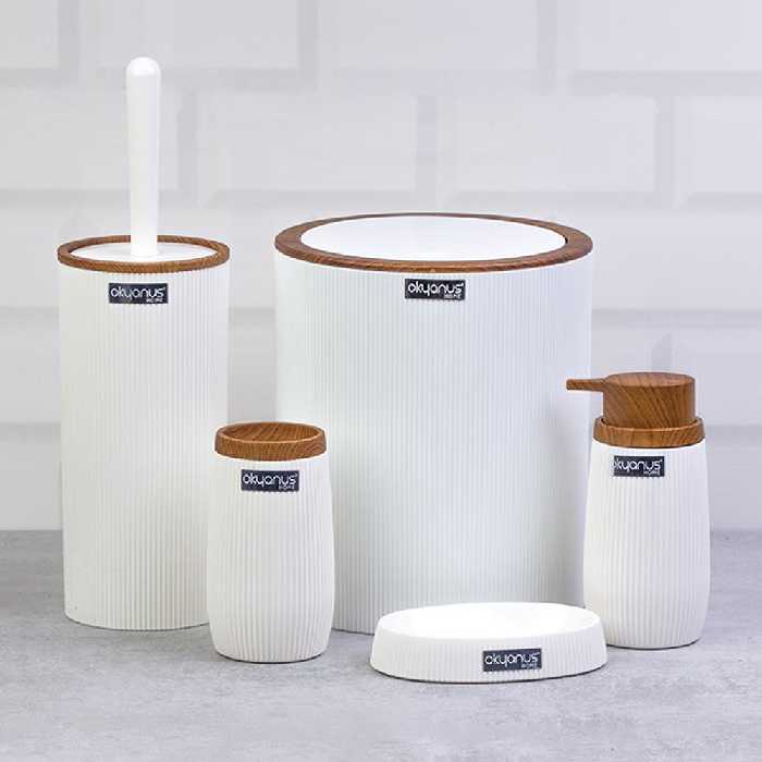 ست سرویس بهداشتی 5 پارچه فری هوم مدل OKY-478