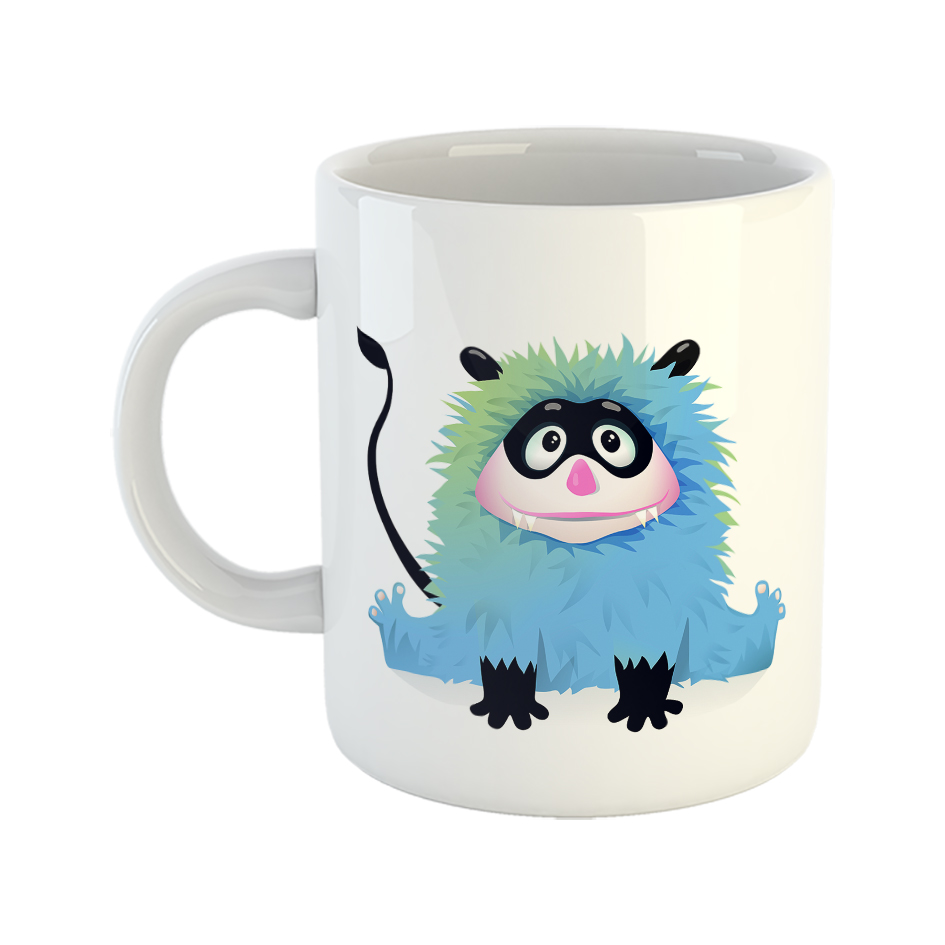 ماگ طرح هیولا کوچولو کارتونی مدل Devil Monster