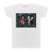 تی شرت بچگانه پرمانه طرح شنل قرمزی کد pmt.6265