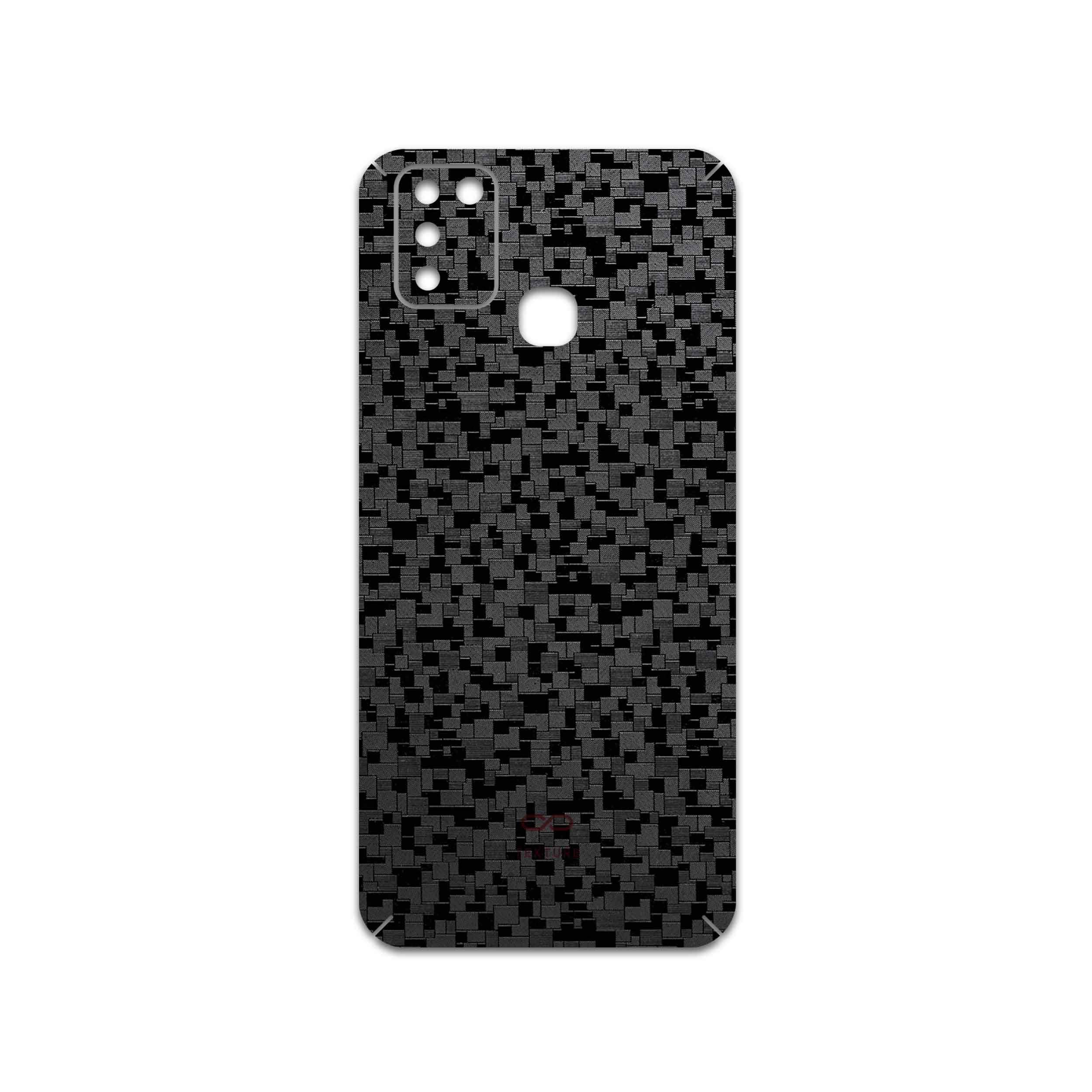 برچسب پوششی ماهوت مدل Black-Silicon مناسب برای گوشی موبایل اینفینیکس Smart 6 X657B