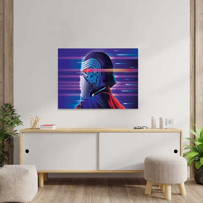 تابلو شاسی مدل synthwave کد S-18005