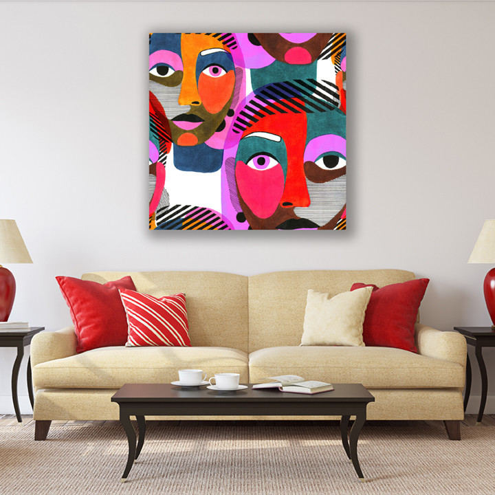 تابلو شاسی طرح مدرن آرت مدل S1 | دنیای قاب