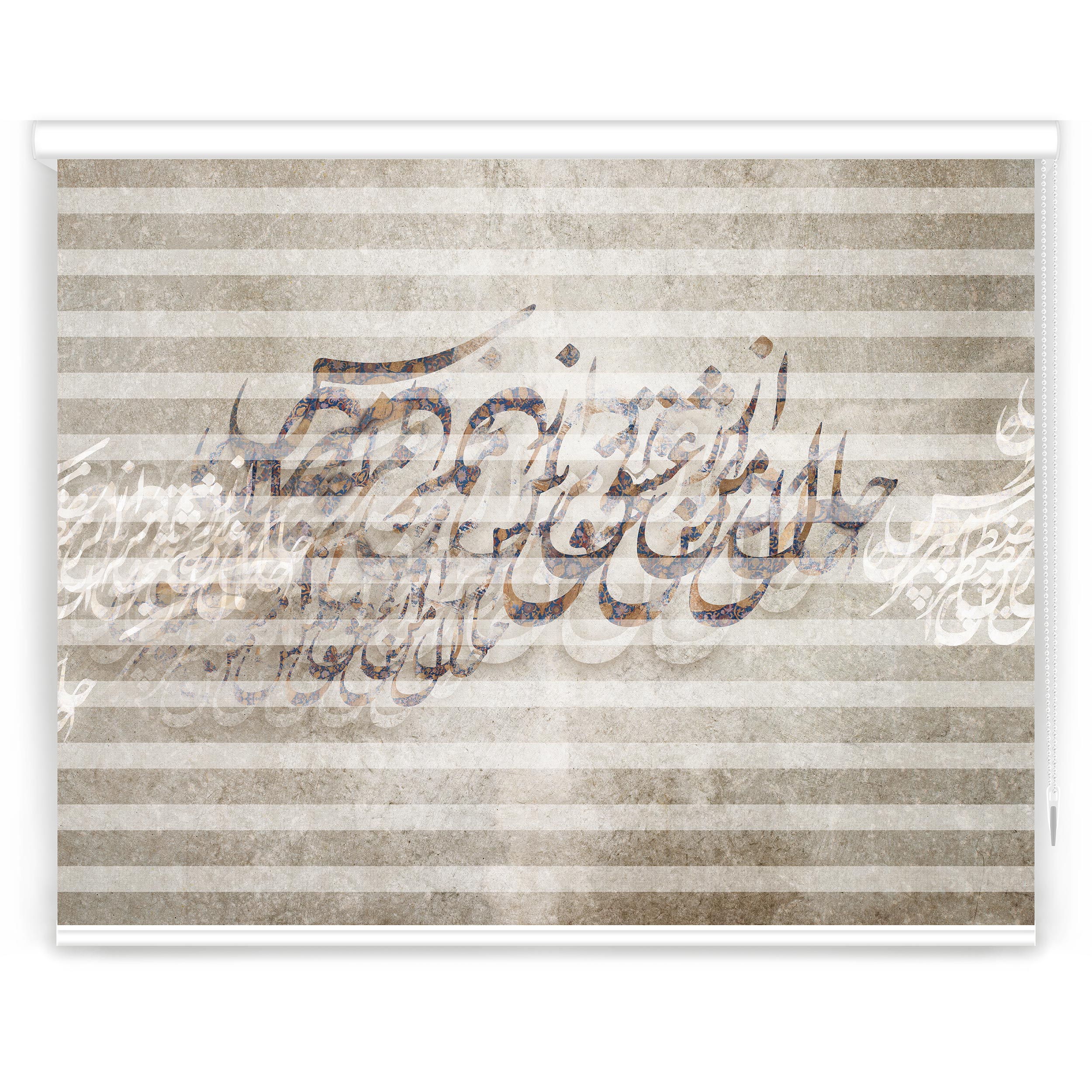 پرده زبرا مدل F-7103 سایز 200x180 سانتی متر