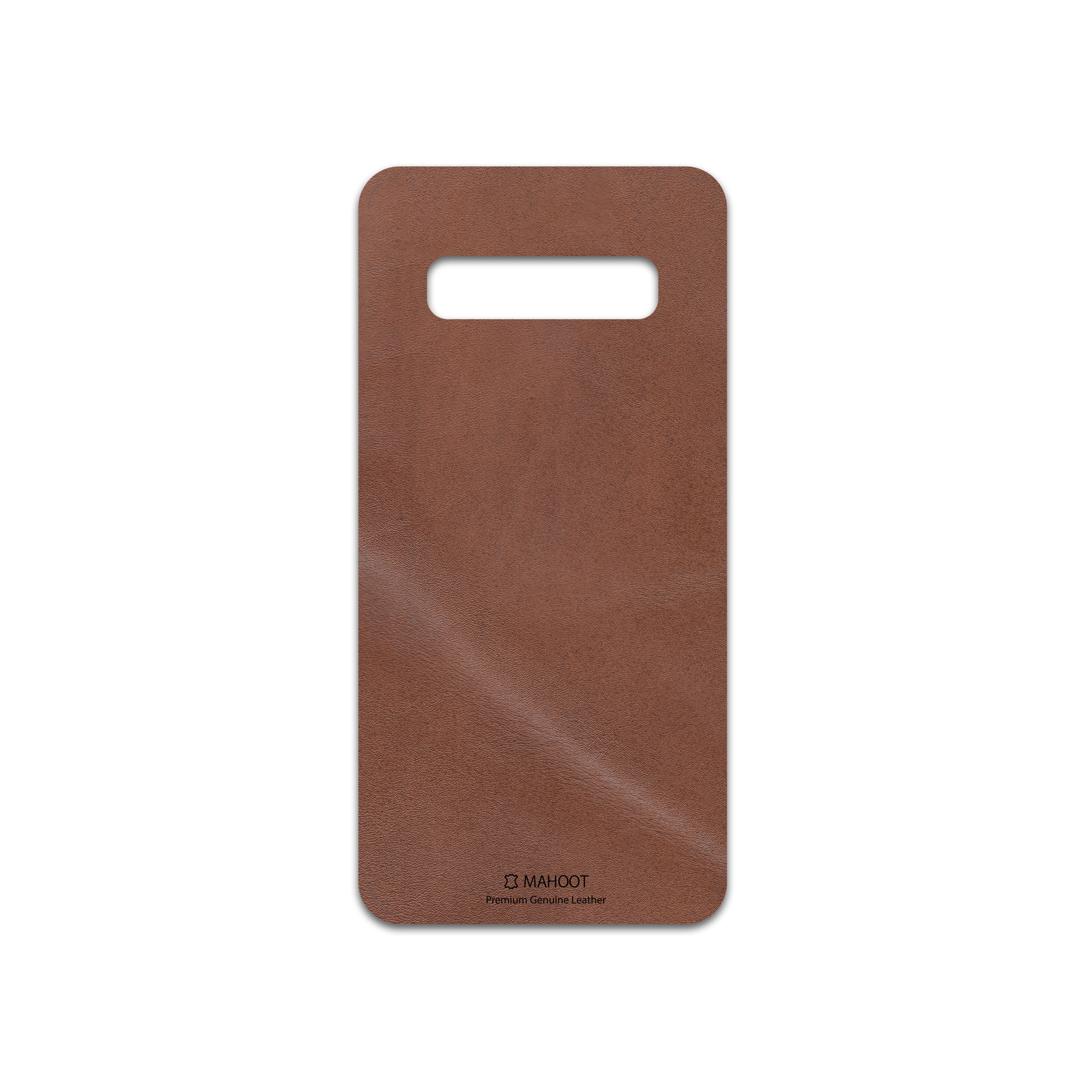 برچسب پوششی ماهوت مدل Matte-Natural-Leather مناسب برای گوشی موبایل سامسونگ Galaxy S10