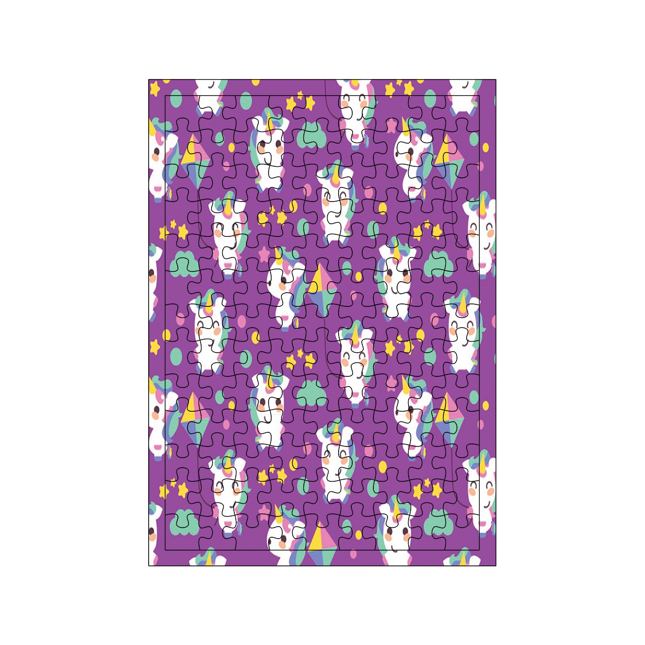 پازل 117 تکه مدل یونیکورن کد 384