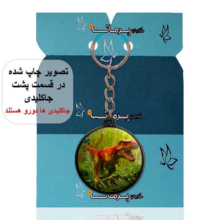 جاکلیدی پرمانه طرح دایناسور ها کد pmj.23349