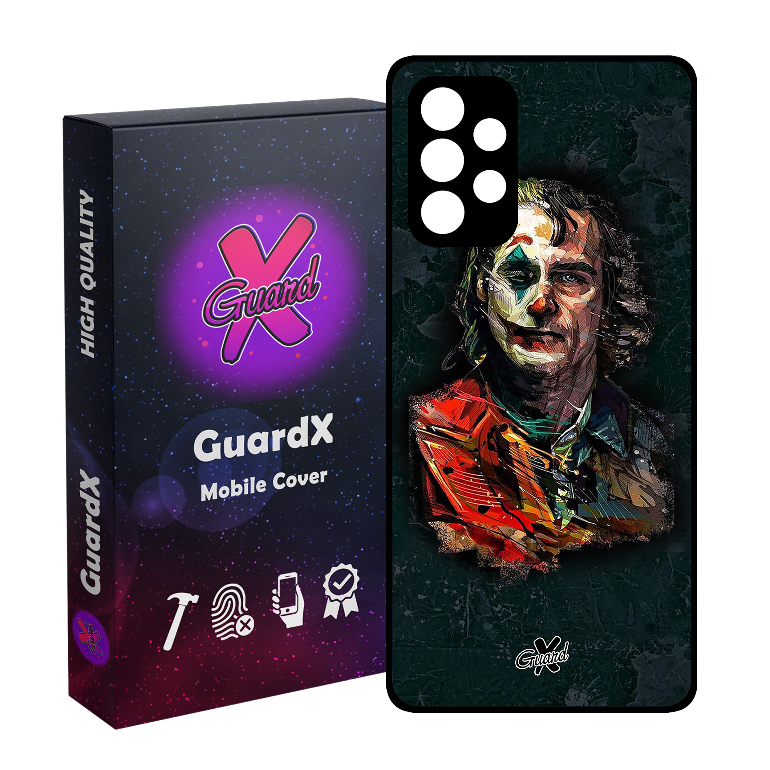 کاور گارد ایکس طرح Joker مدل Glass10155 مناسب برای گوشی موبایل سامسونگ Galaxy A52s