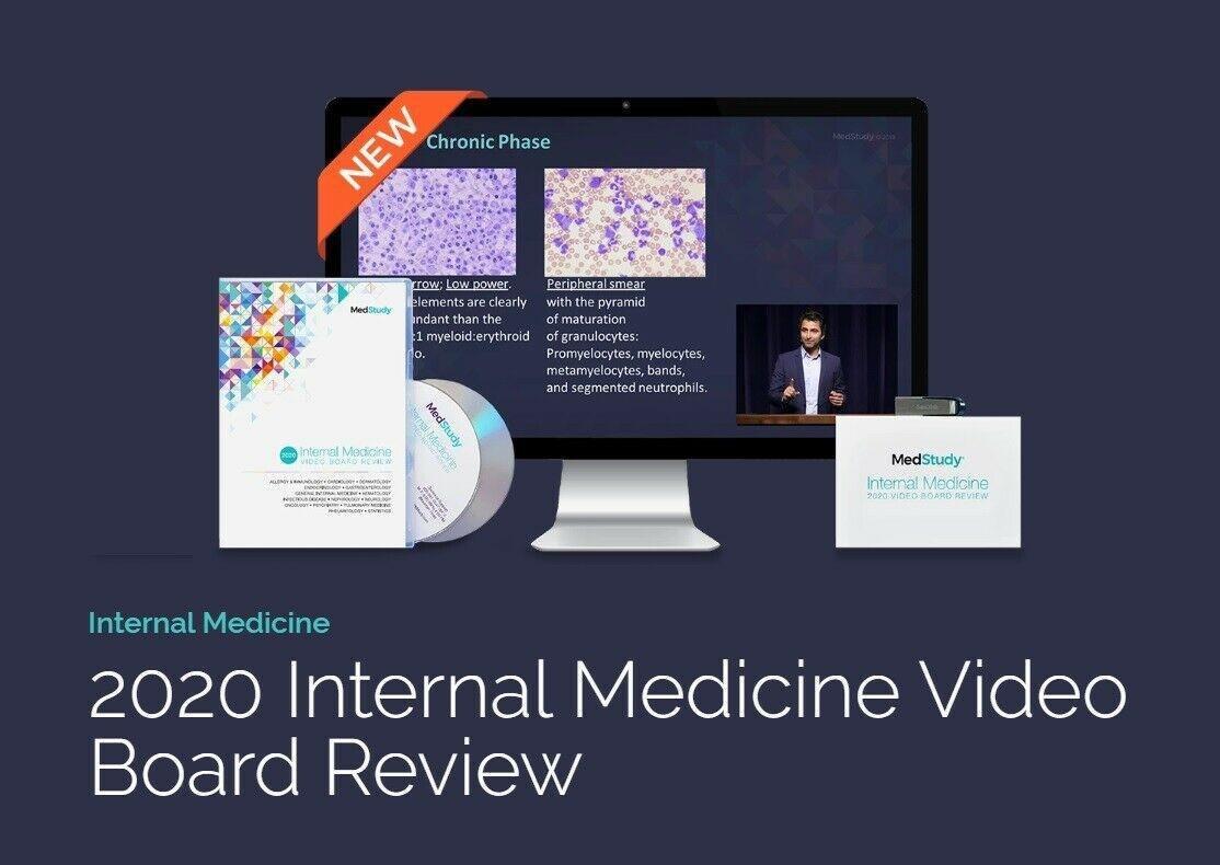 CME INFO MedStudy Internal Medicine Board Review 2020 - کتاب پزشکی بهار