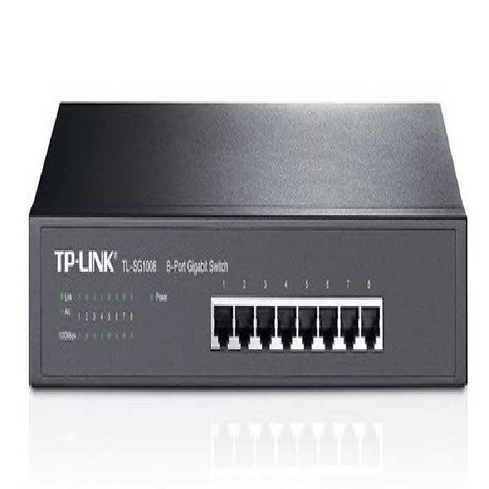 سوئیچ شبکه 8 پورت گیگابیت رکمونت تی پی لینک TL-SG1008