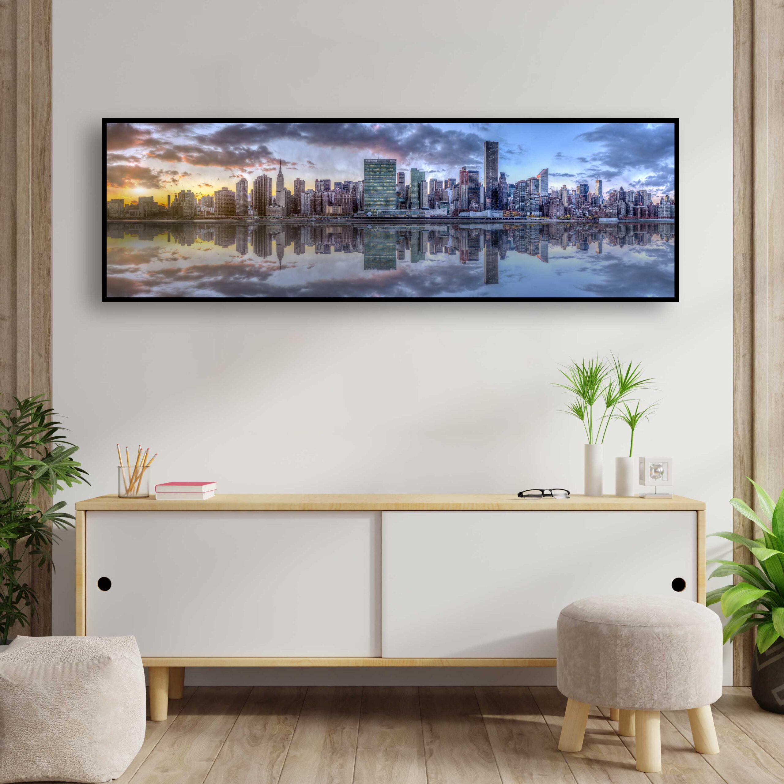 تابلو خط آسمان نیویورک