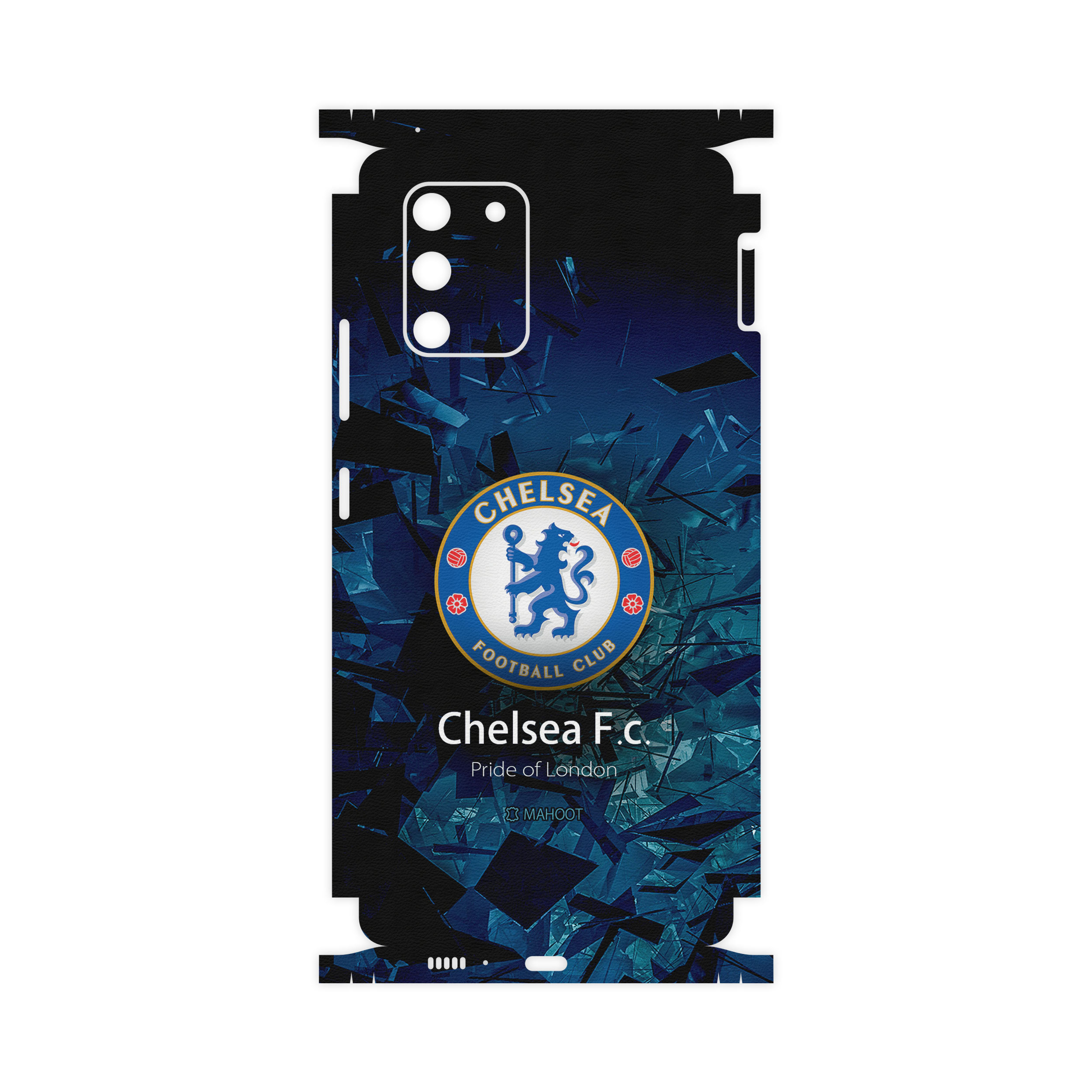 برچسب پوششی ماهوت مدل Chelsea-FC-FullSkin مناسب برای گوشی موبایل سامسونگ Galaxy S10 Lite