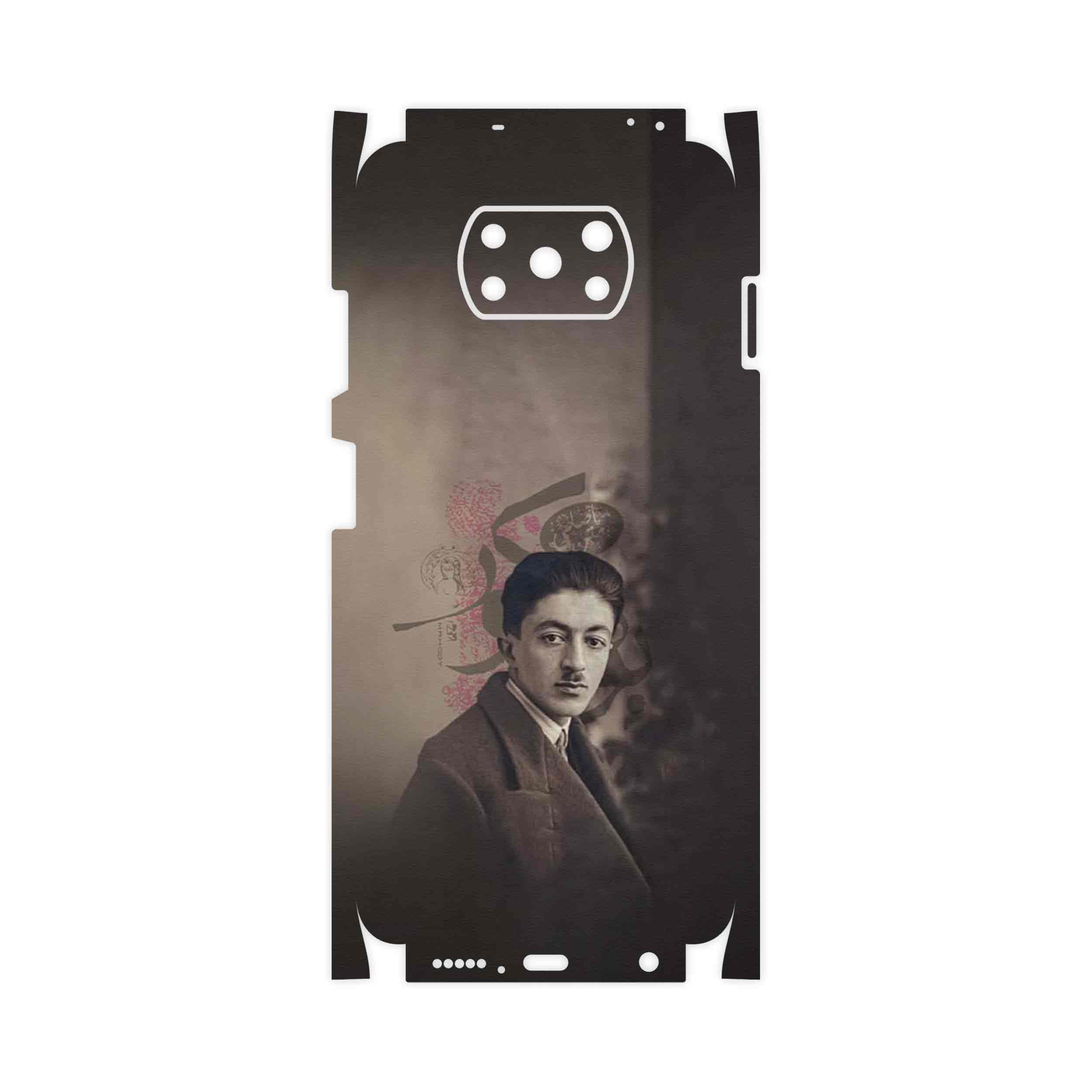 برچسب پوششی ماهوت مدل Sadegh Hedayat-FullSkin مناسب برای گوشی موبایل شیائومی Poco X3 NFC