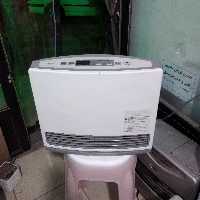 بخاری گازی برقی توان 3500کالری تمیز سرویس شده اماده 