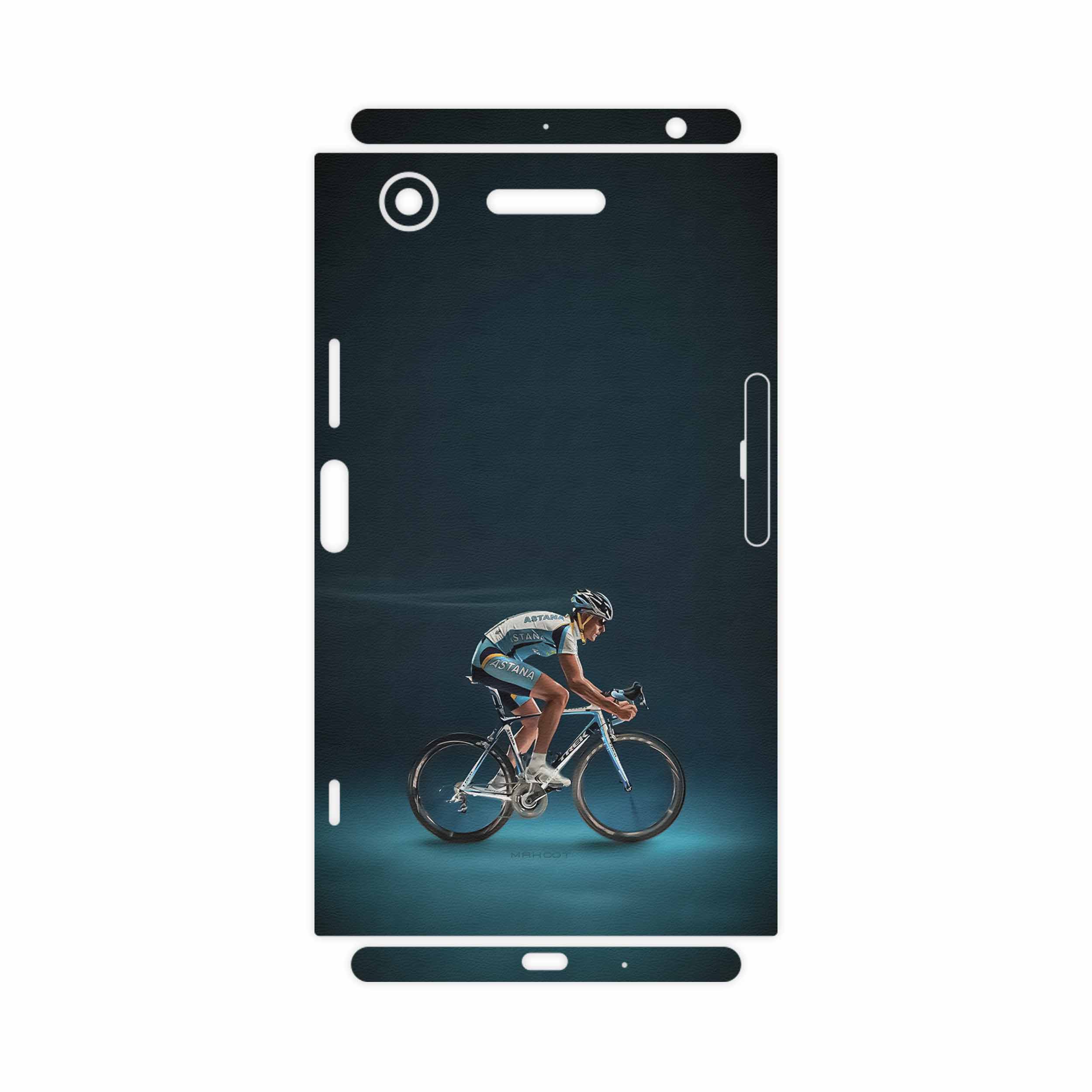 برچسب پوششی ماهوت مدل Road cycling-FullSkin مناسب برای گوشی موبایل سونی Xperia XZ1