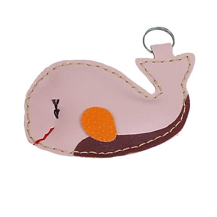 جاکلیدی چرمی طرح دلفین کد 1