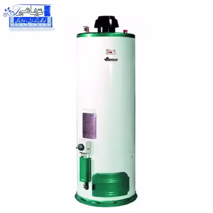 آبگرمکن گازی ایرانشرق 140 لیتری (ایستاده)مدل یاس 930 مخزنی استوانه ای