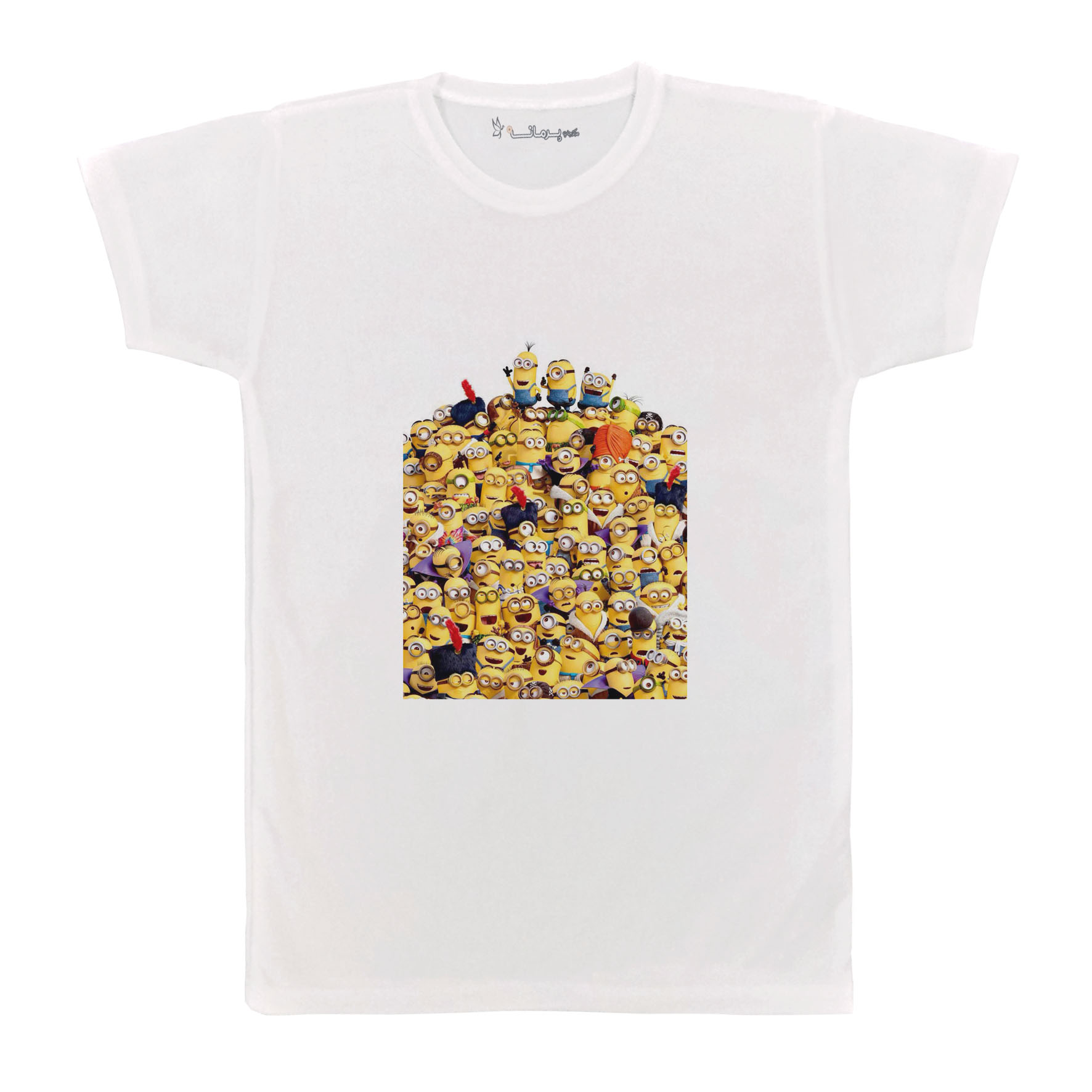 تی شرت آستین کوتاه بچگانه پرمانه طرح من نفرت انگیز مینیون ها کد pmt.7112