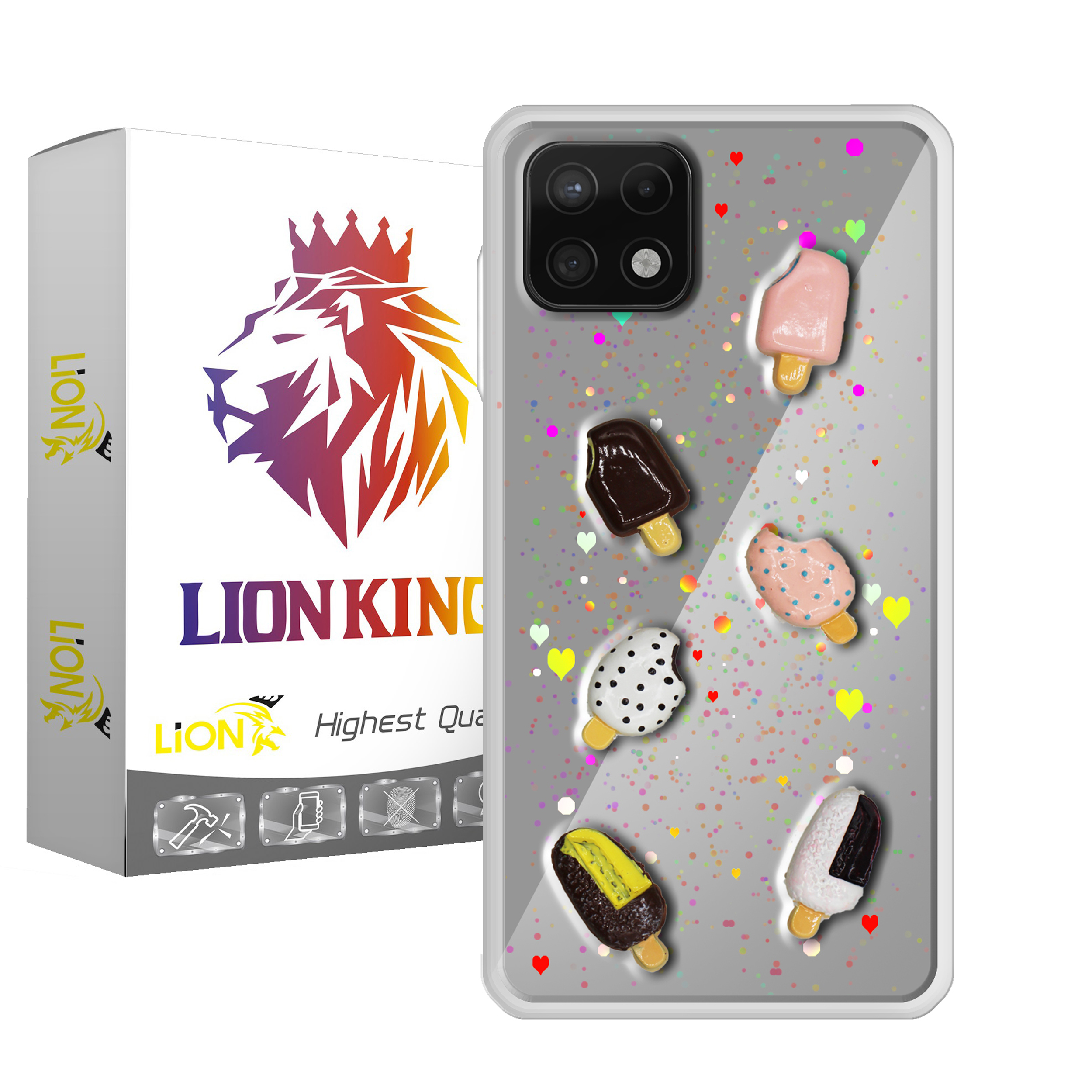  کاور لاین کینگ مدلicecrime مناسب برای گوشی موبایل سامسونگ Galaxy A22 5G