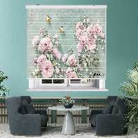 پرده زبرا زیو مدل 3D1118 سایز 150x150 سانتی متر