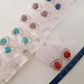 گوشواره نگین دار کد 548