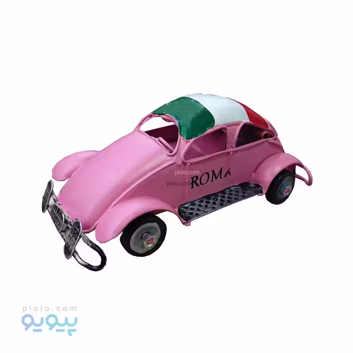 ماشین فولکس دکوری فلزی طرح roma عمده و کارتنی