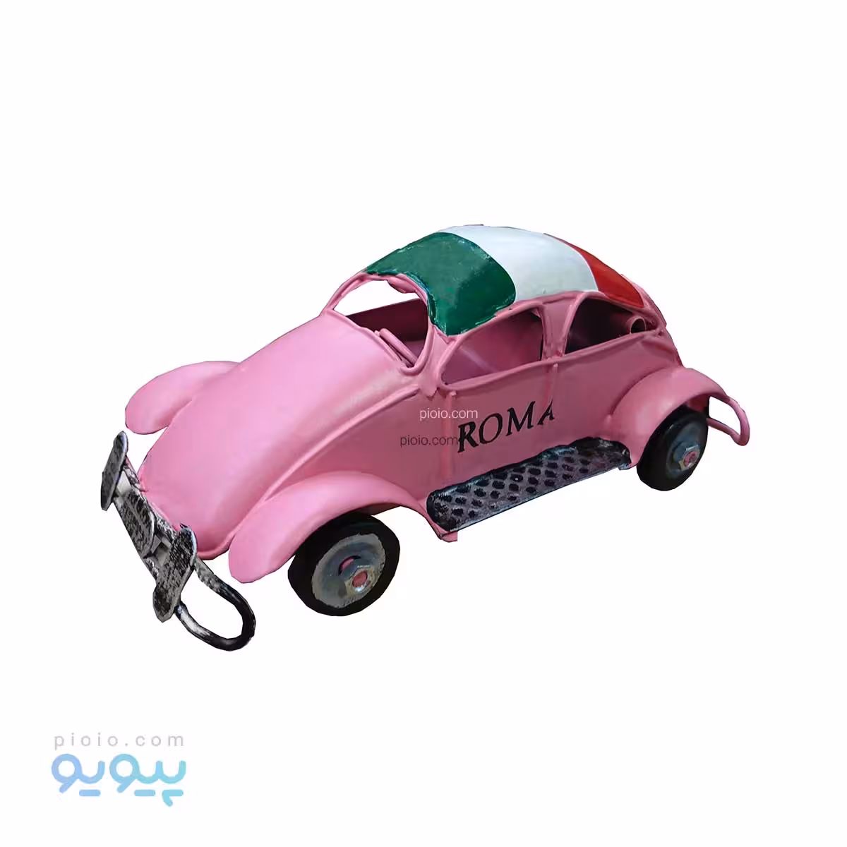 ماشین فولکس دکوری فلزی طرح roma عمده و کارتنی