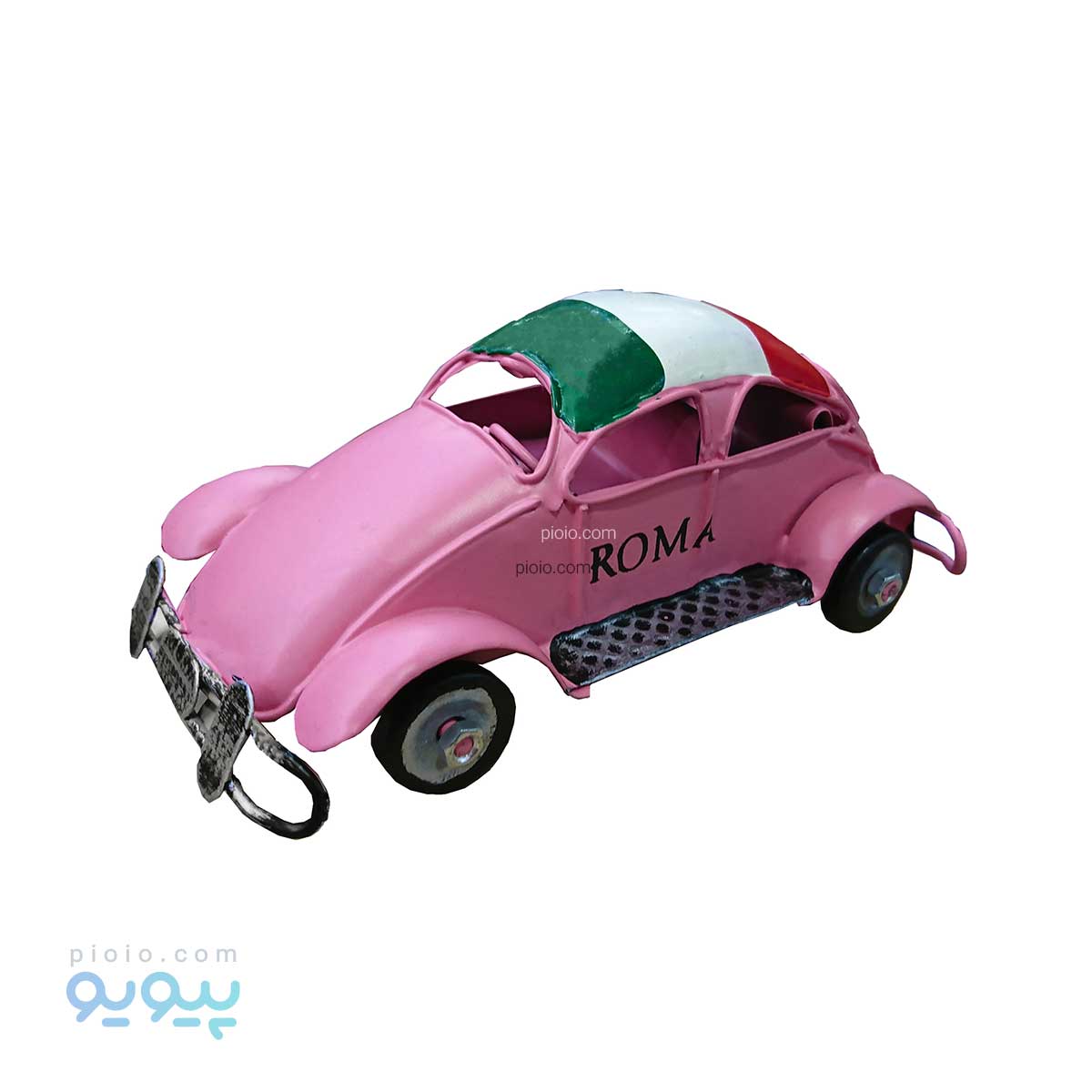 ماشین فولکس دکوری فلزی طرح roma عمده و کارتنی